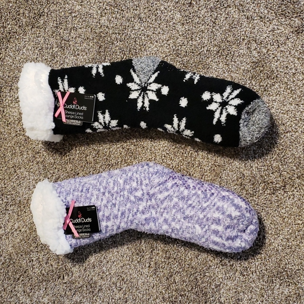 Cuddl Duds - Shoe Size 4-10